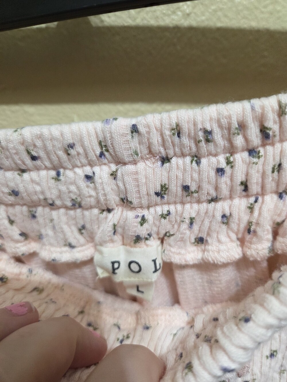 Pol Bloom And Blush Shacket And Shorts Set Size Large - Picture 8 of 9